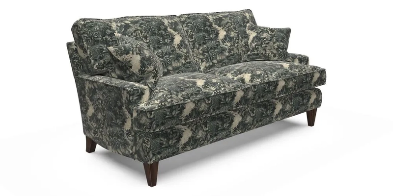 Ingleborough 3 Seater Sofa in Warwick Edinburgh Henna Rugs supplied by Rugs of Petworth