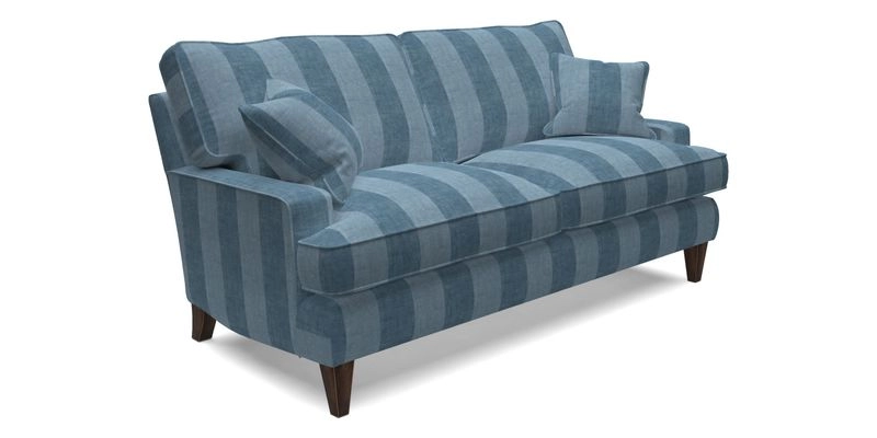 Ingleborough 3 Seater Sofa in Warwick Edinburgh Henna Rugs supplied by Rugs of Petworth