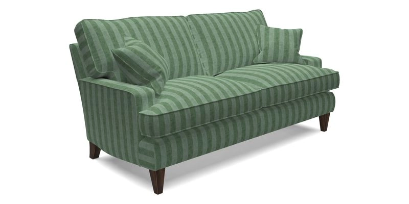 Ingleborough 3 Seater Sofa in Warwick Edinburgh Henna Rugs supplied by Rugs of Petworth