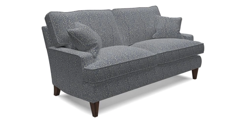 Ingleborough 3 Seater Sofa in Warwick Edinburgh Henna Rugs supplied by Rugs of Petworth