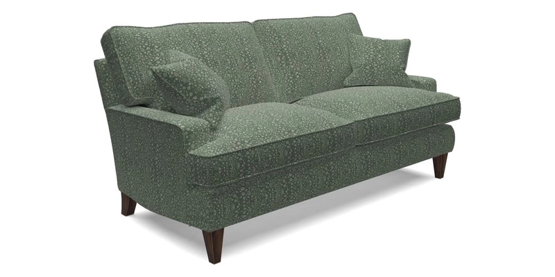 Ingleborough 3 Seater Sofa in Warwick Edinburgh Henna Rugs supplied by Rugs of Petworth