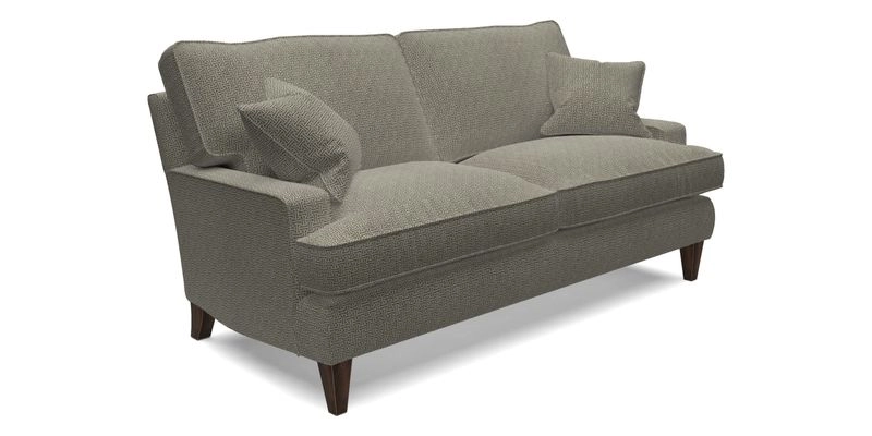 Ingleborough 3 Seater Sofa in Warwick Edinburgh Henna Rugs supplied by Rugs of Petworth