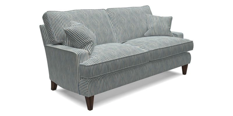 Ingleborough 3 Seater Sofa in Warwick Edinburgh Henna Rugs supplied by Rugs of Petworth