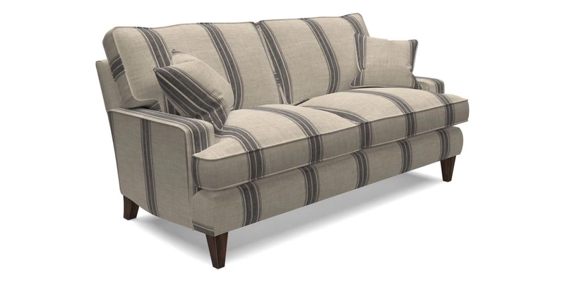 Ingleborough 3 Seater Sofa in Warwick Edinburgh Henna Rugs supplied by Rugs of Petworth