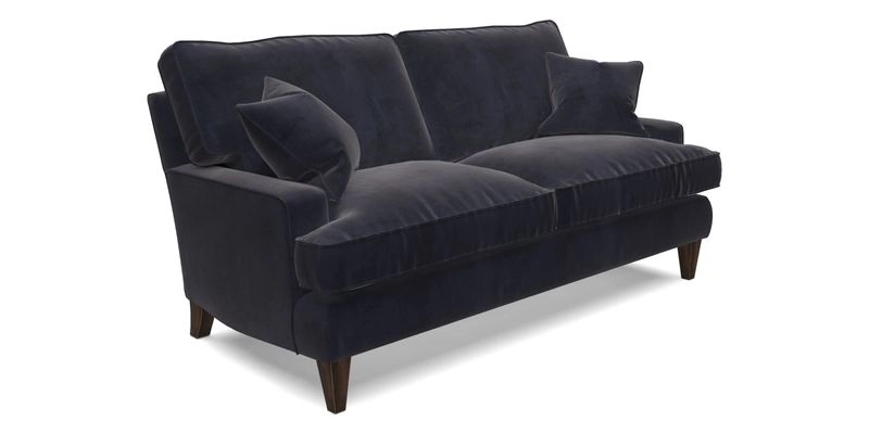 Ingleborough 3 Seater Sofa in Warwick Edinburgh Henna Rugs supplied by Rugs of Petworth