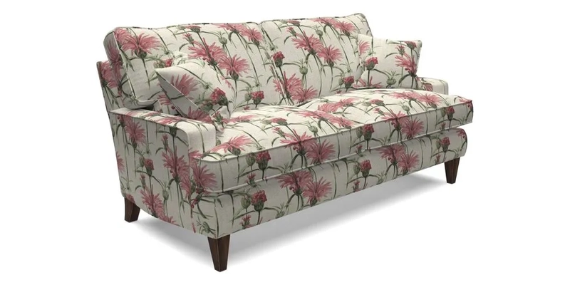 Ingleborough 3 Seater Sofa in Warwick Edinburgh Henna Rugs supplied by Rugs of Petworth