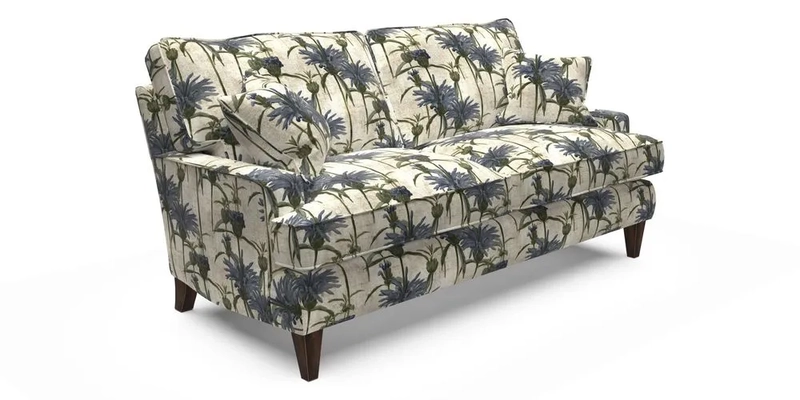 Ingleborough 3 Seater Sofa in Warwick Edinburgh Henna Rugs supplied by Rugs of Petworth