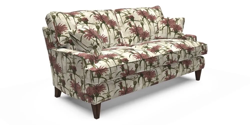 Ingleborough 3 Seater Sofa in Warwick Edinburgh Henna Rugs supplied by Rugs of Petworth