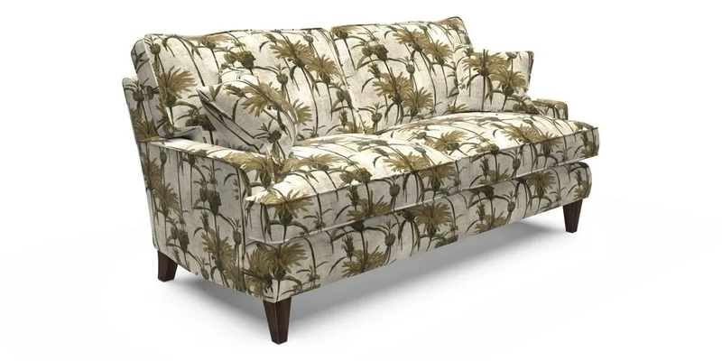 Ingleborough 3 Seater Sofa in Warwick Edinburgh Henna Rugs supplied by Rugs of Petworth