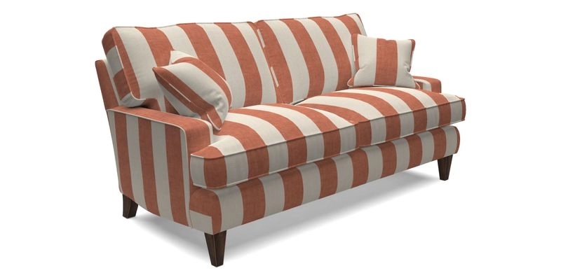 Ingleborough 3 Seater Sofa in Warwick Edinburgh Henna Rugs supplied by Rugs of Petworth