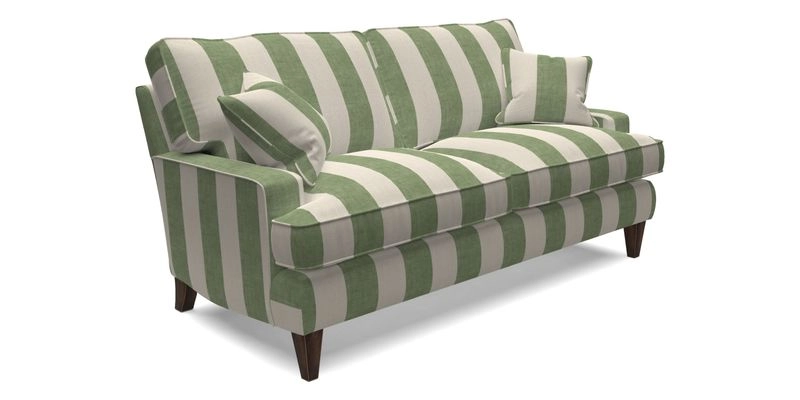 Ingleborough 3 Seater Sofa in Warwick Edinburgh Henna Rugs supplied by Rugs of Petworth