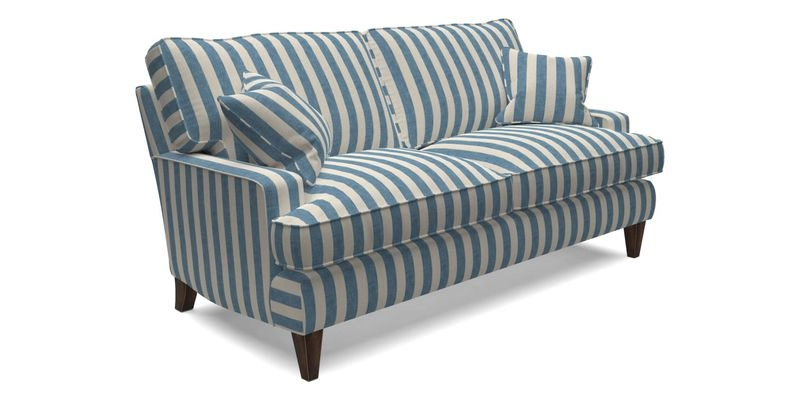 Ingleborough 3 Seater Sofa in Warwick Edinburgh Henna Rugs supplied by Rugs of Petworth