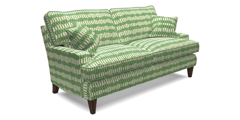 Ingleborough 3 Seater Sofa in Warwick Edinburgh Henna Rugs supplied by Rugs of Petworth