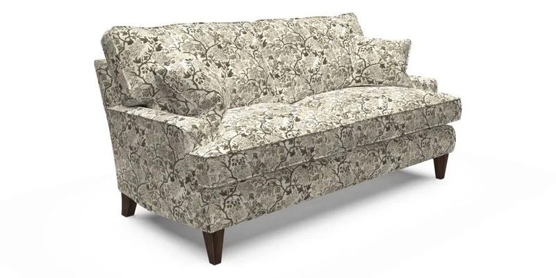 Ingleborough 3 Seater Sofa in Warwick Edinburgh Henna Rugs supplied by Rugs of Petworth