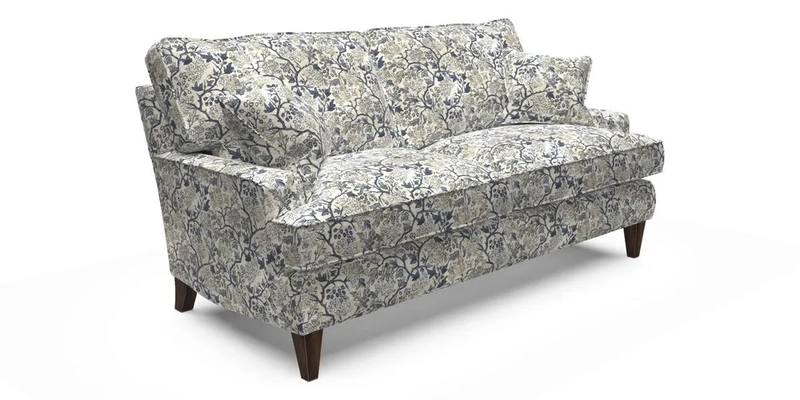 Ingleborough 3 Seater Sofa in Warwick Edinburgh Henna Rugs supplied by Rugs of Petworth