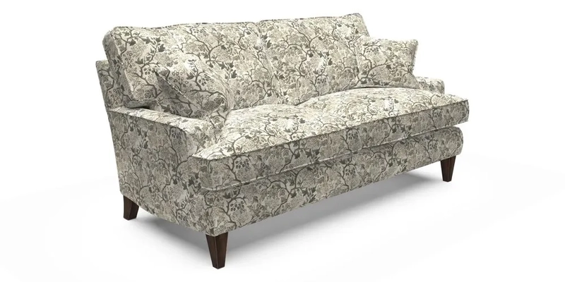 Ingleborough 3 Seater Sofa in Warwick Edinburgh Henna Rugs supplied by Rugs of Petworth