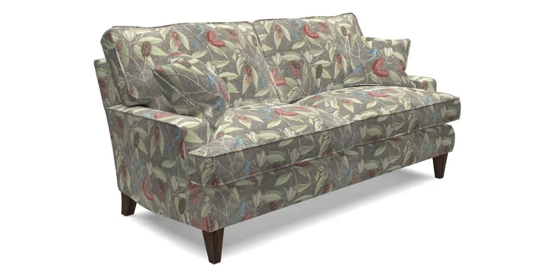 Ingleborough 3 Seater Sofa in Warwick Edinburgh Henna Rugs supplied by Rugs of Petworth