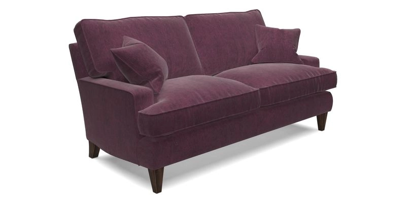 Ingleborough 3 Seater Sofa in Warwick Edinburgh Henna Rugs supplied by Rugs of Petworth