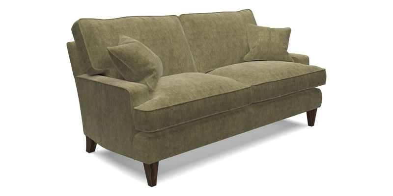 Ingleborough 3 Seater Sofa in Warwick Edinburgh Henna Rugs supplied by Rugs of Petworth