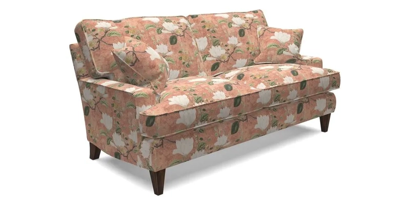 Ingleborough 3 Seater Sofa in Warwick Edinburgh Henna Rugs supplied by Rugs of Petworth