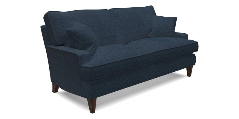 Ingleborough 3 Seater Sofa in Warwick Edinburgh Henna Rugs supplied by Rugs of Petworth