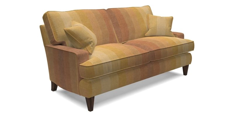 Ingleborough 3 Seater Sofa in Warwick Edinburgh Henna Rugs supplied by Rugs of Petworth