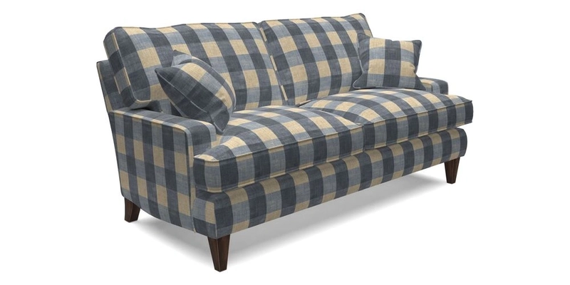 Ingleborough 3 Seater Sofa in Warwick Edinburgh Henna Rugs supplied by Rugs of Petworth