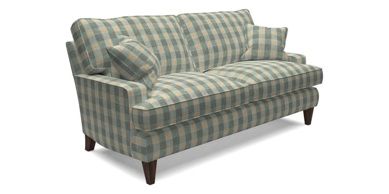 Ingleborough 3 Seater Sofa in Warwick Edinburgh Henna Rugs supplied by Rugs of Petworth