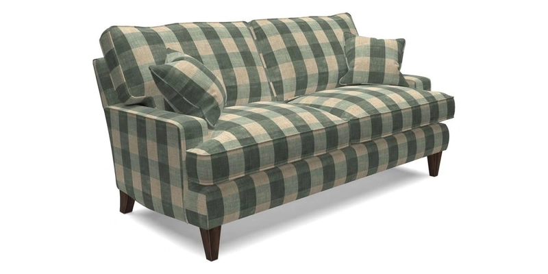 Ingleborough 3 Seater Sofa in Warwick Edinburgh Henna Rugs supplied by Rugs of Petworth