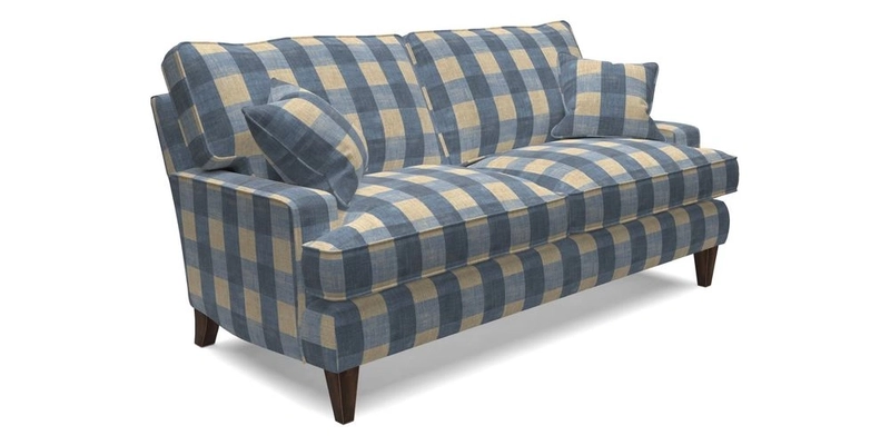 Ingleborough 3 Seater Sofa in Warwick Edinburgh Henna Rugs supplied by Rugs of Petworth