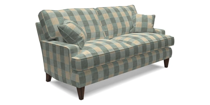 Ingleborough 3 Seater Sofa in Warwick Edinburgh Henna Rugs supplied by Rugs of Petworth