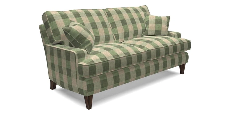 Ingleborough 3 Seater Sofa in Warwick Edinburgh Henna Rugs supplied by Rugs of Petworth