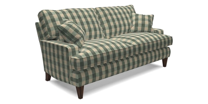 Ingleborough 3 Seater Sofa in Warwick Edinburgh Henna Rugs supplied by Rugs of Petworth