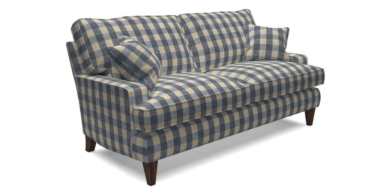 Ingleborough 3 Seater Sofa in Warwick Edinburgh Henna Rugs supplied by Rugs of Petworth