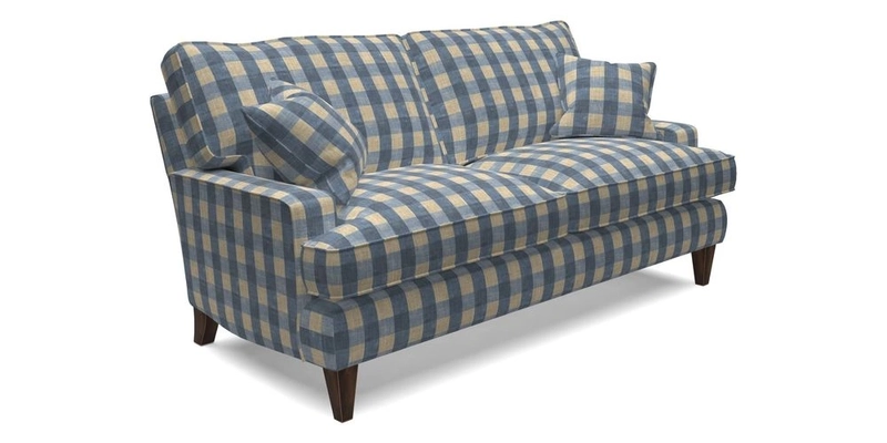 Ingleborough 3 Seater Sofa in Warwick Edinburgh Henna Rugs supplied by Rugs of Petworth