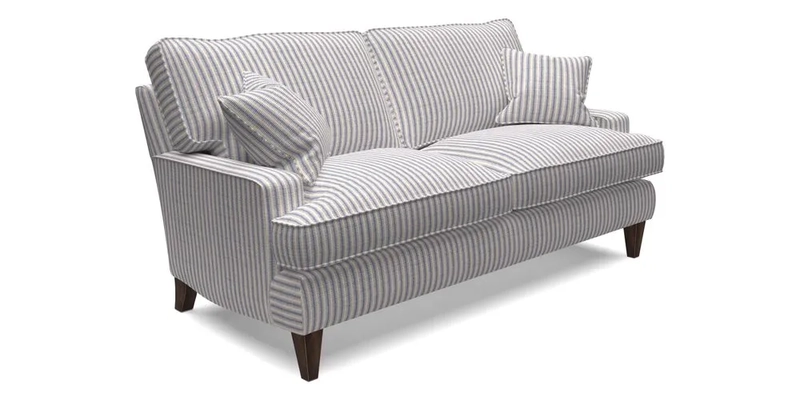 Ingleborough 3 Seater Sofa in Warwick Edinburgh Henna Rugs supplied by Rugs of Petworth