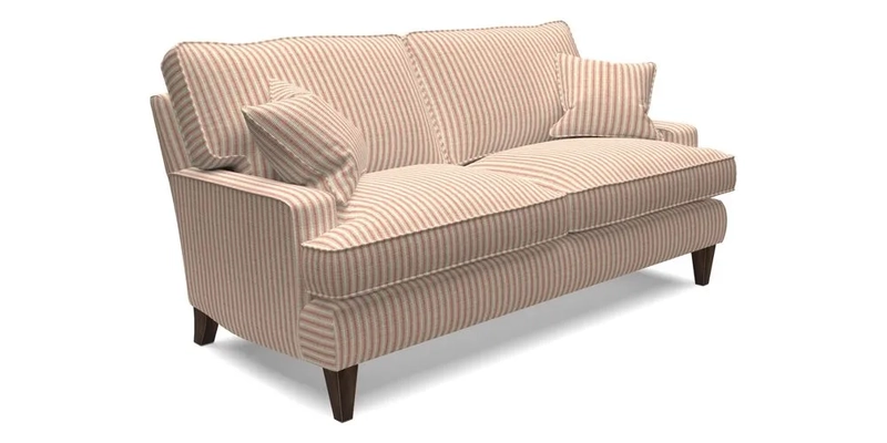 Ingleborough 3 Seater Sofa in Warwick Edinburgh Henna Rugs supplied by Rugs of Petworth