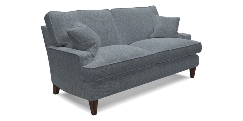 Ingleborough 3 Seater Sofa in Warwick Edinburgh Henna Rugs supplied by Rugs of Petworth