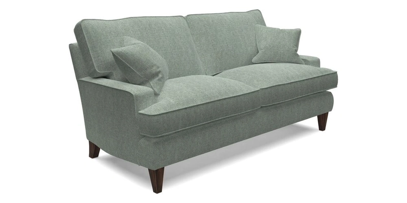 Ingleborough 3 Seater Sofa in Warwick Edinburgh Henna Rugs supplied by Rugs of Petworth