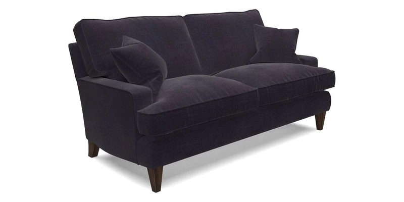 Ingleborough 3 Seater Sofa in Warwick Edinburgh Henna Rugs supplied by Rugs of Petworth