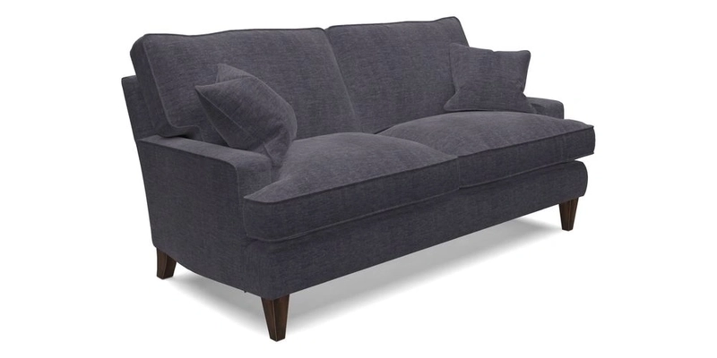 Ingleborough 3 Seater Sofa in Warwick Edinburgh Henna Rugs supplied by Rugs of Petworth