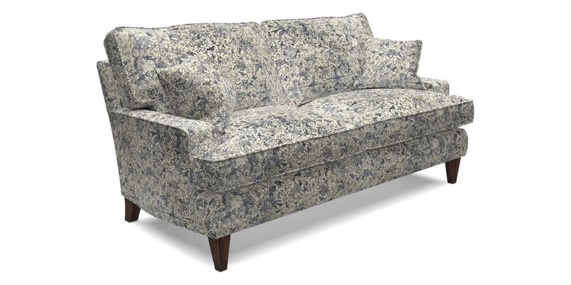 Ingleborough 3 Seater Sofa in Warwick Edinburgh Henna Rugs supplied by Rugs of Petworth