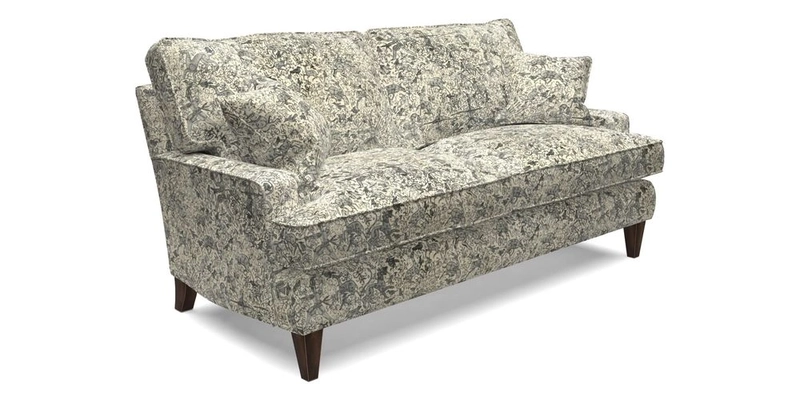 Ingleborough 3 Seater Sofa in Warwick Edinburgh Henna Rugs supplied by Rugs of Petworth