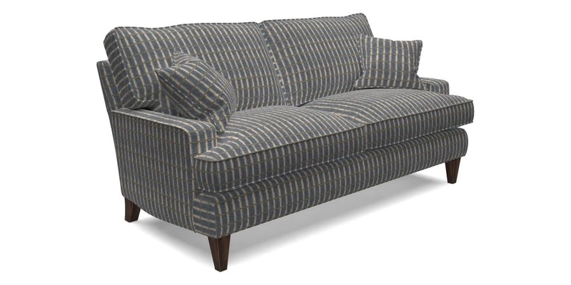 Ingleborough 3 Seater Sofa in Warwick Edinburgh Henna Rugs supplied by Rugs of Petworth