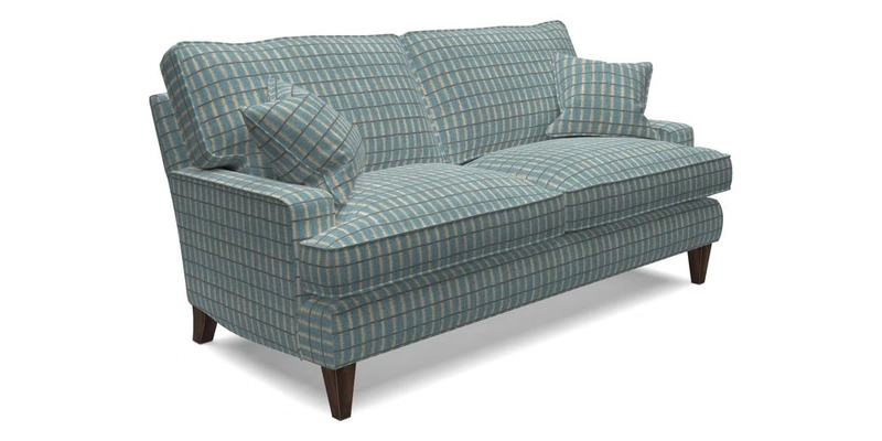 Ingleborough 3 Seater Sofa in Warwick Edinburgh Henna Rugs supplied by Rugs of Petworth