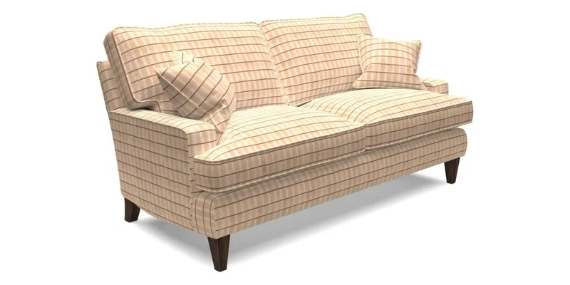 Ingleborough 3 Seater Sofa in Warwick Edinburgh Henna Rugs supplied by Rugs of Petworth