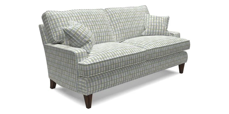 Ingleborough 3 Seater Sofa in Warwick Edinburgh Henna Rugs supplied by Rugs of Petworth