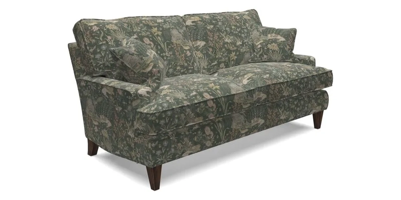 Ingleborough 3 Seater Sofa in Warwick Edinburgh Henna Rugs supplied by Rugs of Petworth