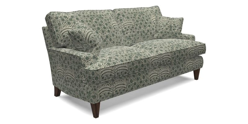 Ingleborough 3 Seater Sofa in Warwick Edinburgh Henna Rugs supplied by Rugs of Petworth
