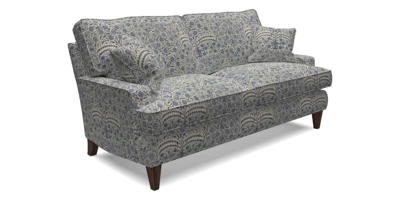 Ingleborough 3 Seater Sofa in Warwick Edinburgh Henna Rugs supplied by Rugs of Petworth